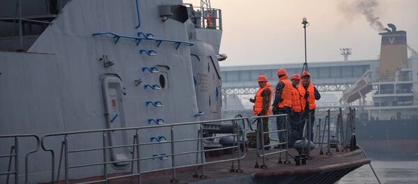 ВМС Украины и Турции на ракетных стрельбах в Одессе - 俄罗斯卫星通讯社