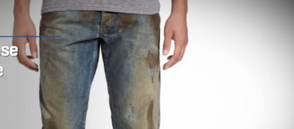 你会花400美元买一条满是泥巴的牛仔裤吗 你会花400美元买一条满是泥巴的牛仔裤吗 - 俄罗斯卫星通讯社