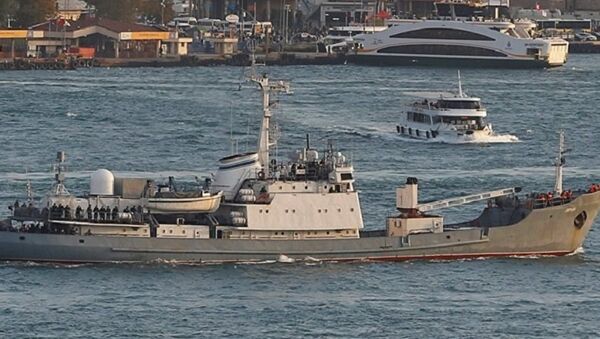 俄羅斯黑海艦隊調查船在黑海被撞穿孔 - 俄羅斯衛星通訊社