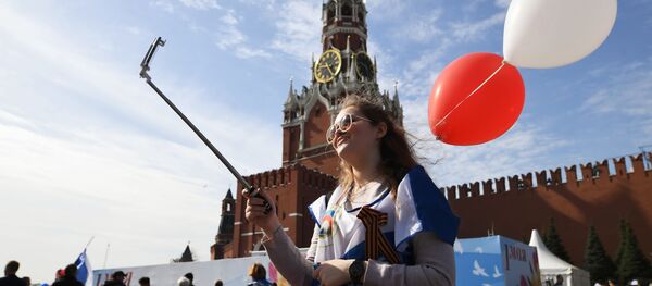 “五一”游行 - 俄罗斯卫星通讯社