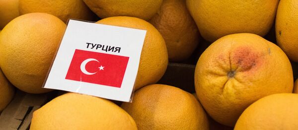 Турецкие мандарины в одном из магазинов Омска - 俄罗斯卫星通讯社