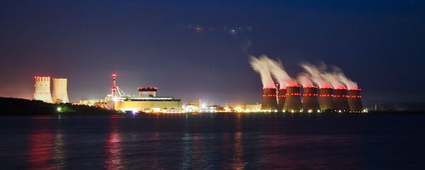 Вид на Нововоронежскую атомную электростанцию Вид на Нововоронежскую атомную электростанцию - 俄罗斯卫星通讯社