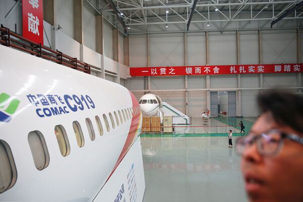 中国大型客机C919完成首飞 - 俄罗斯卫星通讯社