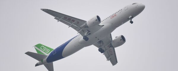 Авиалайнер C919 китайского производства - 俄罗斯卫星通讯社