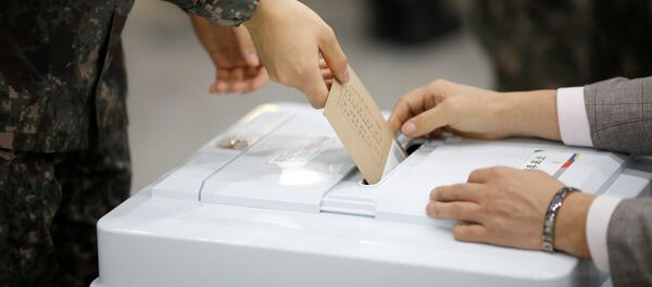 韩国总统选举投票 - 俄罗斯卫星通讯社