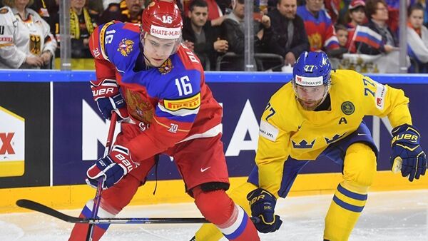 冰球世界杯初賽俄羅斯隊擊敗瑞典隊 - 俄羅斯衛星通訊社