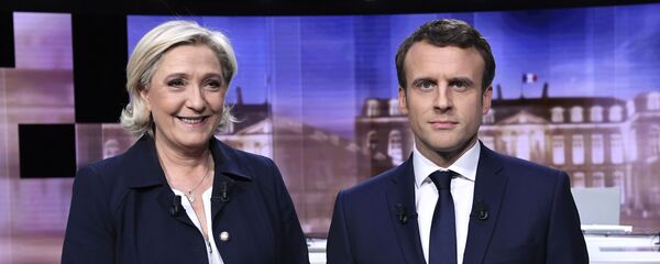 法内政部：马克龙以66.1%得票率在法大选第二轮投票中获胜 勒庞得票率为33.9% - 俄罗斯卫星通讯社