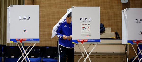 韩国70%选民在大选结束前3小时内投票 韩国70%选民在大选结束前3小时内投票 - 俄罗斯卫星通讯社