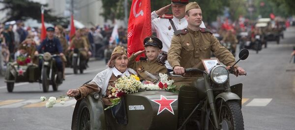 塞瓦斯托波爾勝利日閱兵匯集了1萬名觀眾和參與者 - 俄羅斯衛星通訊社