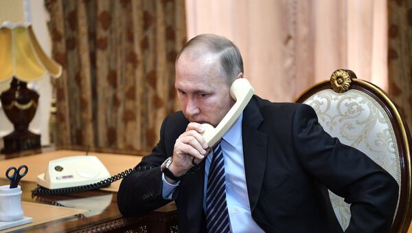 普京在诺曼底模式会谈上指出基辅不履行明斯克协议 - 俄罗斯卫星通讯社