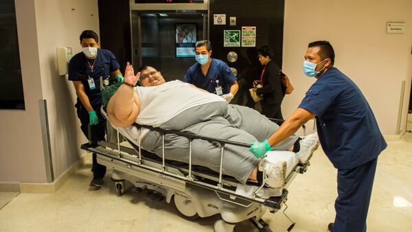 世界上最重的人 - 墨西哥的胡安·彼得羅·弗朗科接受手術 - 俄羅斯衛星通訊社