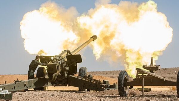 媒體：俄羅斯向敘利亞運送21門M-30榴彈炮 - 俄羅斯衛星通訊社