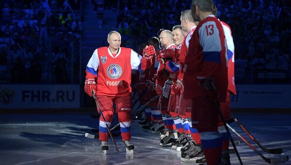普京接受俄冰球名将打球邀请 - 俄罗斯卫星通讯社