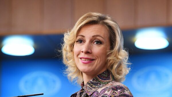 俄罗斯外交部发言人玛丽娅·扎哈洛娃 - 俄罗斯卫星通讯社