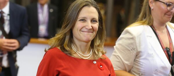 加拿大外长弗里兰德 加拿大外长弗里兰德 - 俄罗斯卫星通讯社