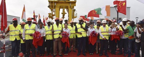 The Soubre hydroelectric dam, built by China to reduce the energy deficit in the Ivory Coast - 俄罗斯卫星通讯社