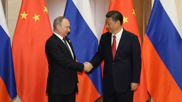 Путин и Си Цзиньпин на форуме в Пекине - 俄羅斯衛星通訊社