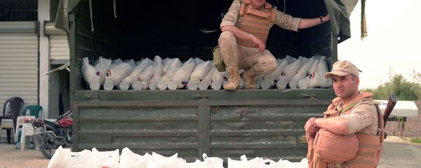 俄國防部：愈1400名敘利亞人一天內得到近5萬噸俄方提供的人道援助 - 俄羅斯衛星通訊社