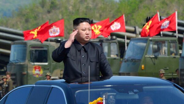 朝中社：朝鲜领导人呼吁发展国防工业给美国送“礼” - 俄罗斯卫星通讯社
