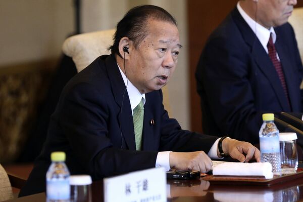 日本自民党干事长二阶俊博 日本自民党干事长二阶俊博 - 俄罗斯卫星通讯社