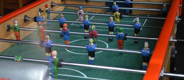 莫斯科地鐵站將在聯合會杯前設立2個桌上足球台桌 - 俄羅斯衛星通訊社