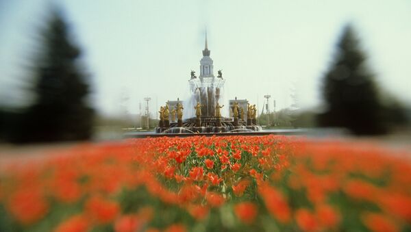 莫斯科全俄展览中心五月底将有逾80万枝郁金香绽放 - 俄罗斯卫星通讯社