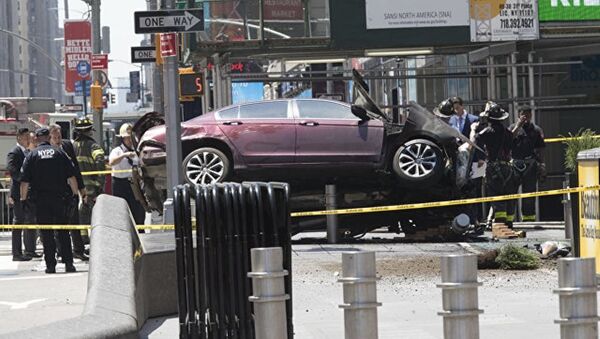警方：纽约汽车冲撞人群事件与恐怖主义无关 - 俄罗斯卫星通讯社
