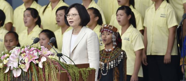 离开九二共识的一年：蔡英文主政台湾周年记 - 俄罗斯卫星通讯社