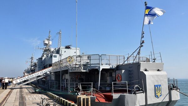 乌克兰海军旗舰维修后又立马坏了 - 俄罗斯卫星通讯社