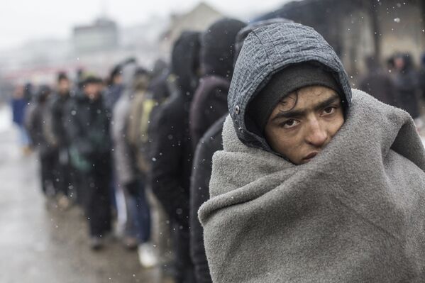 《贝尔格莱德的难民》，西班牙摄影师亚历杭德罗·马丁内斯·韦雷斯(Alejandro Martinez Velez) - 俄罗斯卫星通讯社