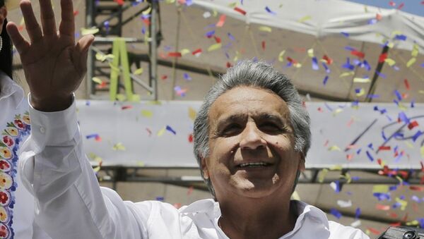 莫雷诺宣誓就职厄瓜多尔总统 - 俄罗斯卫星通讯社