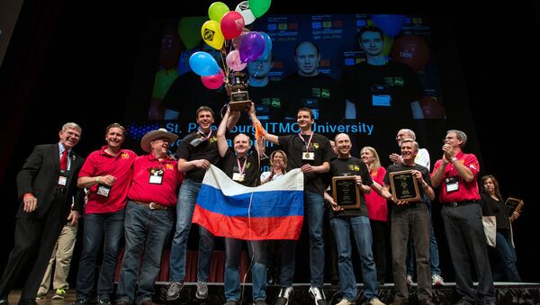 俄罗斯圣彼得堡国立资讯科技机械与光学大学再次赢得世界软件设计冠军 - 俄罗斯卫星通讯社