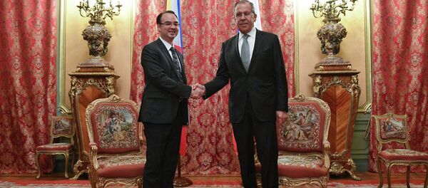 菲律宾外长称拉夫罗夫为外交杰出人物 菲律宾外长称拉夫罗夫为外交杰出人物 - 俄罗斯卫星通讯社