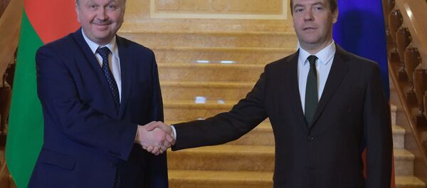 德米特里•梅德韋傑夫與安德烈•科比亞科夫 德米特里•梅德韋傑夫與安德烈•科比亞科夫 - 俄羅斯衛星通訊社