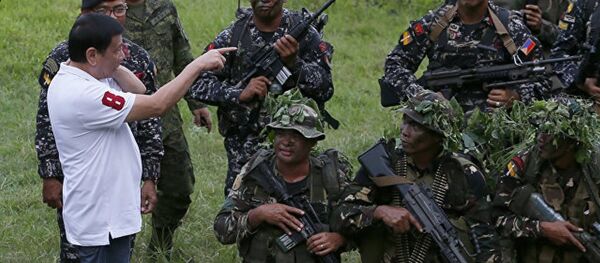 菲總統:可通過對話解決與極端分子的衝突 菲總統:可通過對話解決與極端分子的衝突 - 俄羅斯衛星通訊社