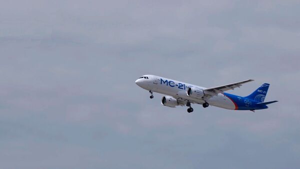 俄制新型客機MS-21在伊爾庫茨克完成首次試飛 - 俄羅斯衛星通訊社
