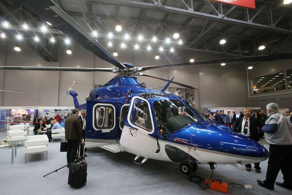 阿古斯特维斯特兰公司生产的中型多目标双引擎直升机AW139 - 俄罗斯卫星通讯社