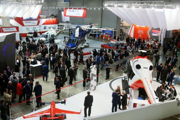 俄羅斯國際直升機產業展覽會在莫斯科舉行 - 俄羅斯衛星通訊社