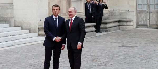 普京抵达法国 将对法进行工作访问 - 俄罗斯卫星通讯社