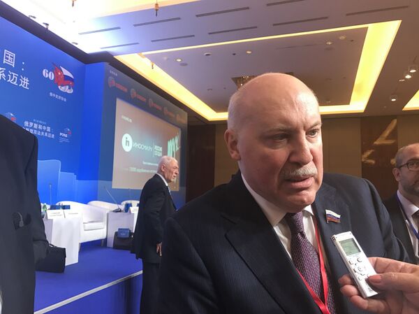 俄中友好協會主席德米特里·梅津採夫 - 俄羅斯衛星通訊社