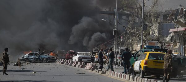 阿富汗喀布尔爆炸事件中40人死亡 阿富汗喀布尔爆炸事件中40人死亡 - 俄罗斯卫星通讯社