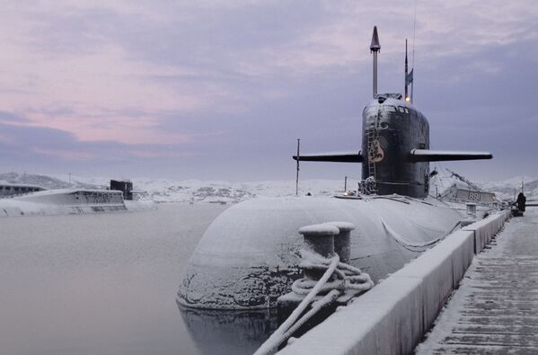 “安泰”级核潜艇。 - 俄罗斯卫星通讯社