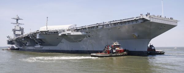 杰拉尔德•R•福特号航空母舰 - 俄罗斯卫星通讯社