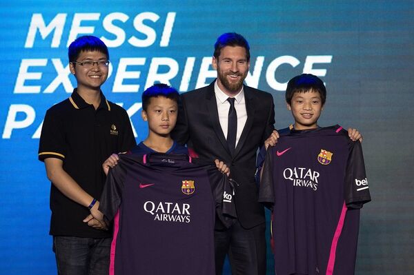 梅西將在南京建足球主題公園 - 俄羅斯衛星通訊社