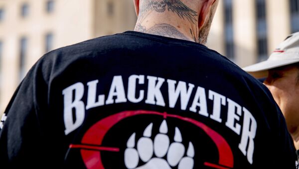 A former member of Blackwater security guards - 俄羅斯衛星通訊社