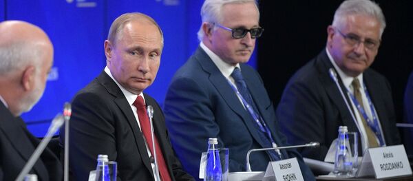 普京希望美国商界协助俄美对话 普京希望美国商界协助俄美对话 - 俄罗斯卫星通讯社