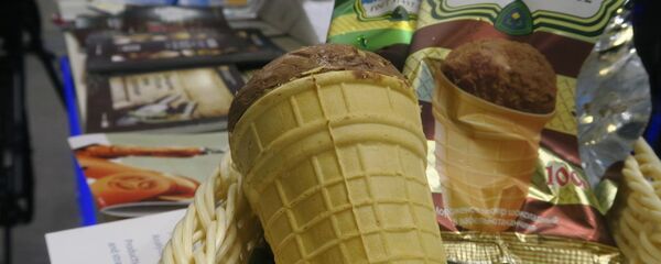 俄冰淇淋在中食展上获金牌 - 俄罗斯卫星通讯社