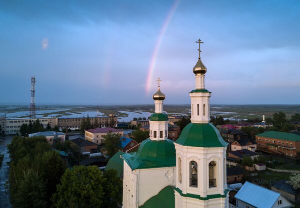 塔拉市内的救世主教堂 - 俄罗斯卫星通讯社