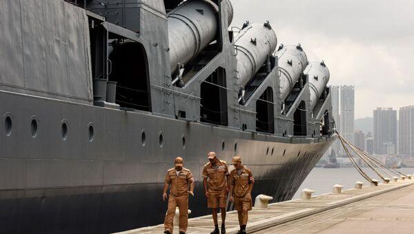 俄太平洋舰队舰艇与文莱海军在南海举行联合演习 - 俄罗斯卫星通讯社