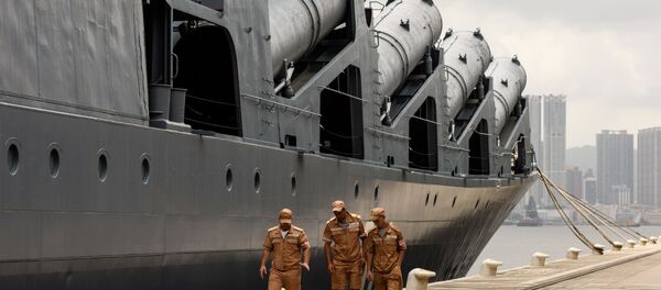 俄太平洋舰队舰艇与文莱海军在南海举行联合演习 - 俄罗斯卫星通讯社